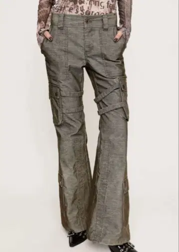 SLY WASHED CORDUROY FLARE 팬츠 2