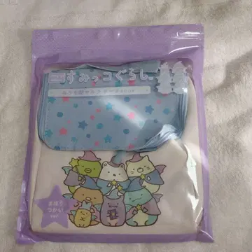 [ 미개봉 새상품 ] 스미코구라시 집 모양 멀티 파우치 마법사ver.