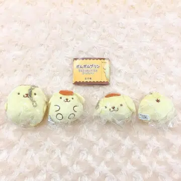 폼폼푸딩 촉촉 봉제 인형 볼체인 전 4종