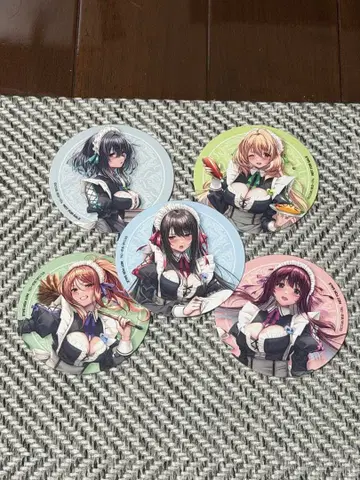 수줍은 그녀 특전 코스터 컴플리트 (게이머즈)