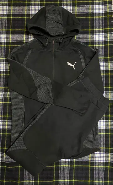 푸마 저리 상하의 블랙 XL