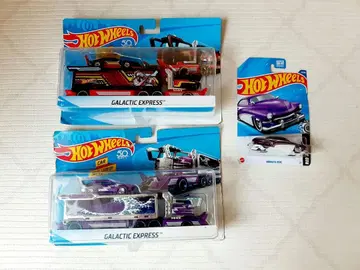 핫휠 슈퍼 보물찾기 히로하타 STH 데코토라 빨간색 보라색