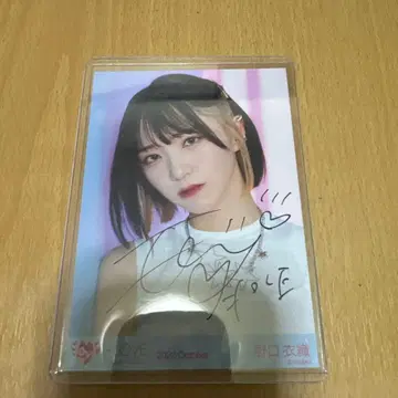 =LOVE 노구치 이오리 Be Selfish 친필 사인