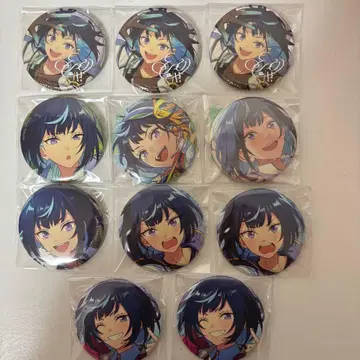 앙스타 에스 캔뱃지 dec.may.리미브레 콜렉션 캔뱃지 9주년 캔뱃지