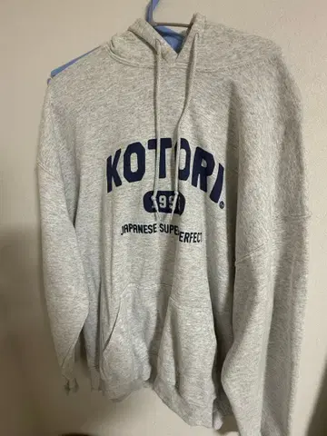 KOTORI 그레이 후드티 XL 사이즈