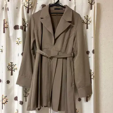 Heather 브라운 코트 원피스