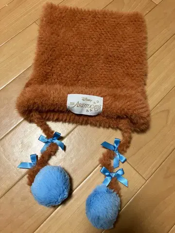 디즈니 오렌지 컬러 모자 M 사이즈