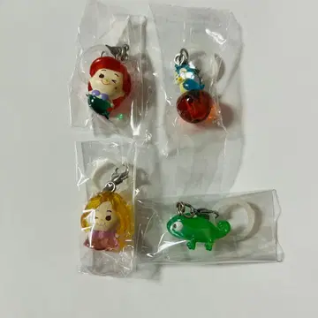 디즈니 프린세스 가챠가챠 메지루시 액세서리 4세트