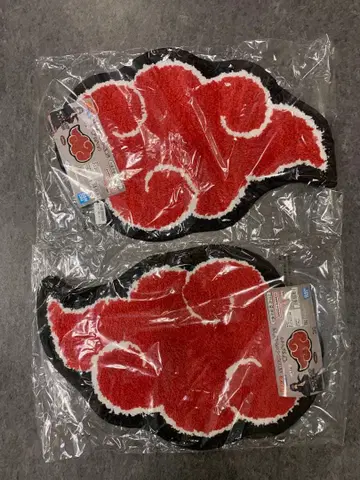 나루토 NARUTO 돌풍전 아카츠키 러그 매트 2개