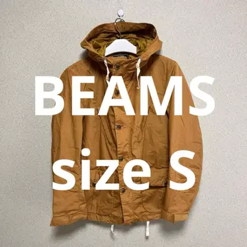 BEAMS 나일론 마운틴 후드티