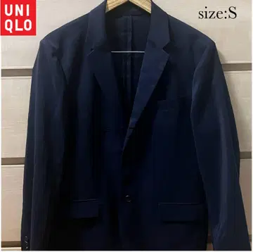 [복수 할인] 유니클로 UNIQLO 감동 자켓 블랙 울 라이크 S 사이즈