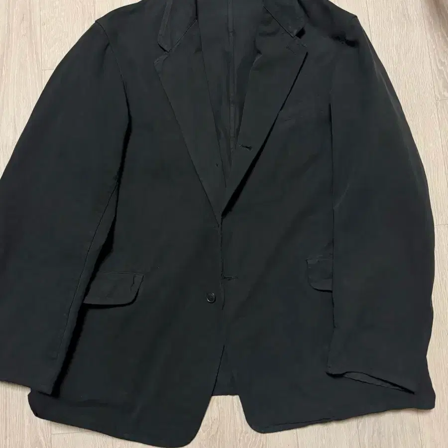 廃盤カラー】comoli デニム ジャケット BLACK × ECRU サイズ3 検