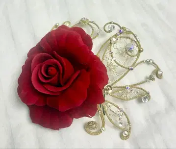 Chacott제 머리 장식 장미