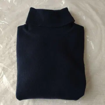 타카시마야 캐시미어 100% 터틀넥 S