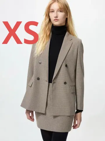 유니클로 더블 자켓 XS