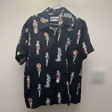 NEAT ALOHA 니트 아로하 셔츠 m 사이즈