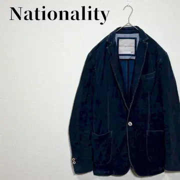 [ 레어 ] Nationality 이탈리아제 테일러드 자켓 인디고 블루