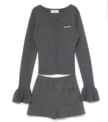 andmary Pansy 니트 세트 업 그레이