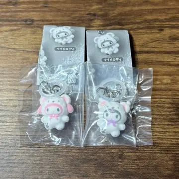 미개봉 새상품 포근포근 스노우 메지루시 액세서리 마이멜로디 쿠로미