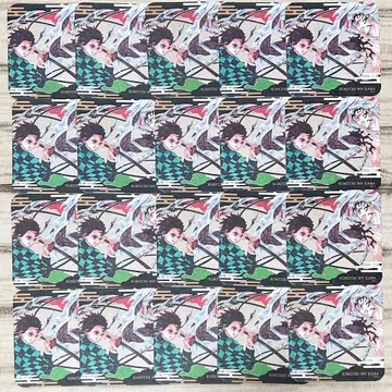 귀멸의 칼날 원작 아트 코스터 탄지로 키부츠지 무잔