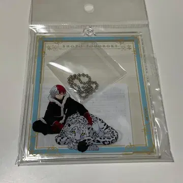 나의 히어로 아카데미아 토도로키 쇼토 사진 프레임풍 아크릴 키링 신십걸