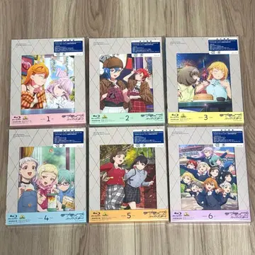 러브 라이브 슈퍼스타 3기 Blu-ray 전 6권 세트