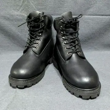 Hawkins 숏부츠 가죽 블랙 24.5cm