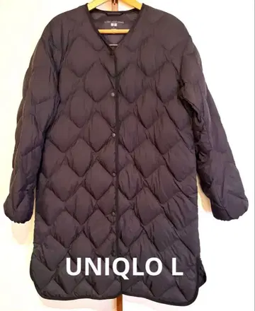 유니클로 울트라 라이트 다운 블랙 다운 L