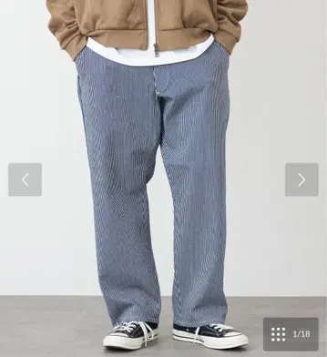 Lee FLeeasy 와이드 팬츠 히코리 LM5806