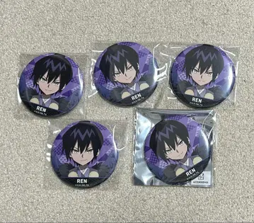 샤먼킹 백귀야행 캔뱃지 도천 5개