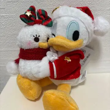 [ 익명 배송 ] 디즈니 스토어 도날드 봉제 인형 키링 키체인