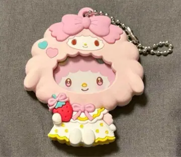 내 스위트 피아노 딸기 신문 50주년 기념 사진 배지 부착 마스코트