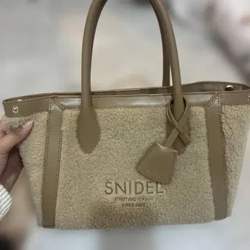 SNIDEL 베이지 토트백