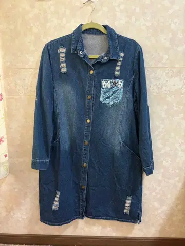 데님 자켓 스팽글 포켓