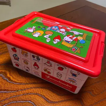 산리오 캐릭터즈 수납 박스 케이스 레트로 희귀 레어 새상품 미사용