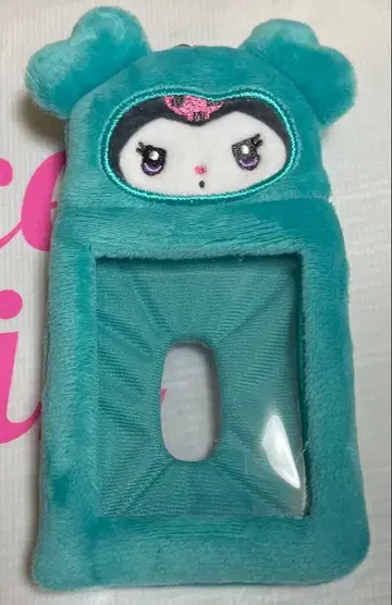 TWICE 미나 쿠로미 트레이딩 카드 케이스 키링