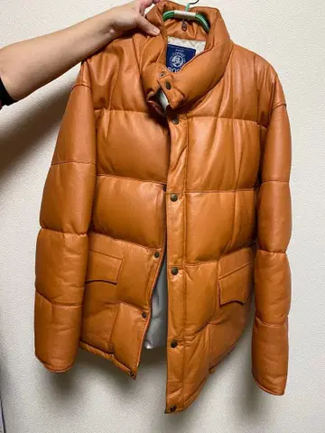 보스 BOSS 10주년 기념 다운 자켓 가죽