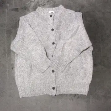 JEANASIS 그레이 가디건 니트 지나시스