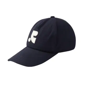 Rest&recreation 네이비 로고 야구 모자