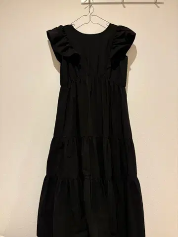 Moussy 블랙 롱 원피스