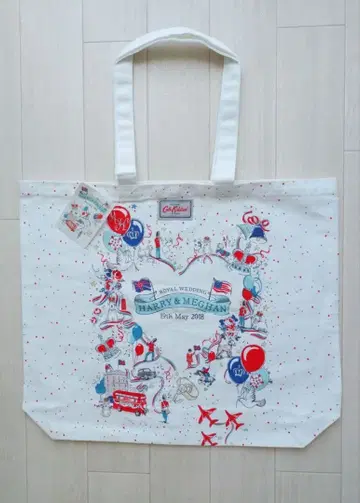 [ 새상품 ] 캐스키드슨 로얄 웨딩 토트백 헨리 메건