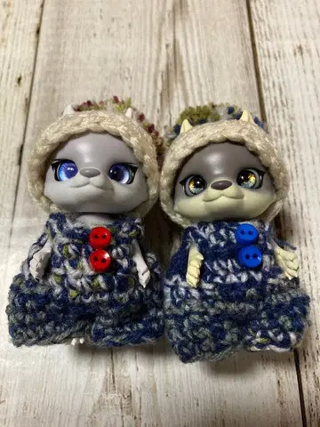 캡슐 인형 늑대 아웃핏