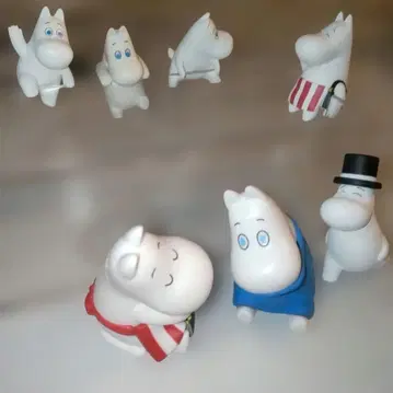 무민 피규어 7개 세트