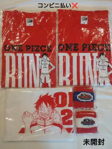 오키나와 원피스 런 2017 티셔츠 머플러 타월 리스트 밴드 세트