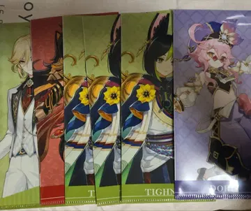 [ 원신 ] GiGO 콜라보 클리어 파일 티켓 홀더