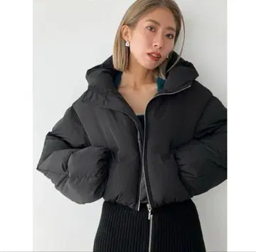 [ 새상품 ] EMODA 블랙 다운 자켓