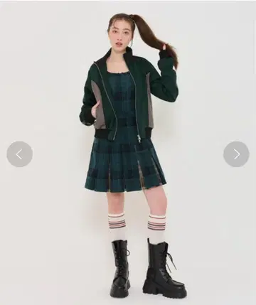 TINA: JOJUN 저리 바이컬러 트랙 자켓