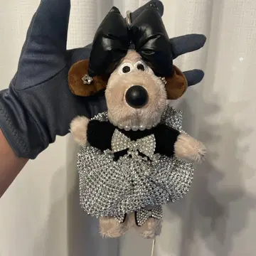 월레스와 그루밋 봉제 인형 키링