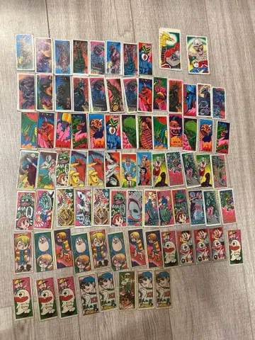 딱지 슈퍼전대 히어로 괴수 애니메이션 쇼와 당시물