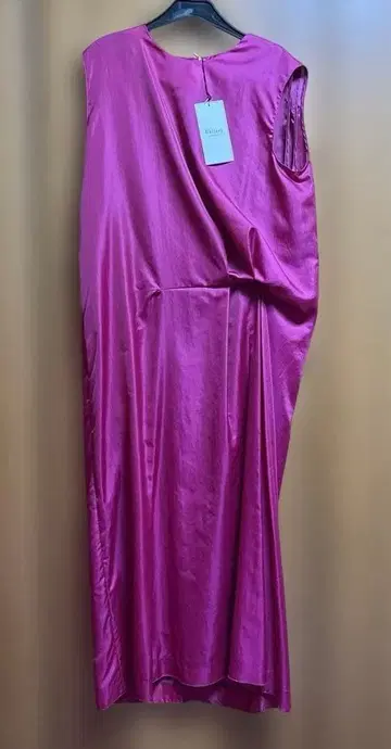 Ballsey 슬리브리스 롱 원피스 36 핑크